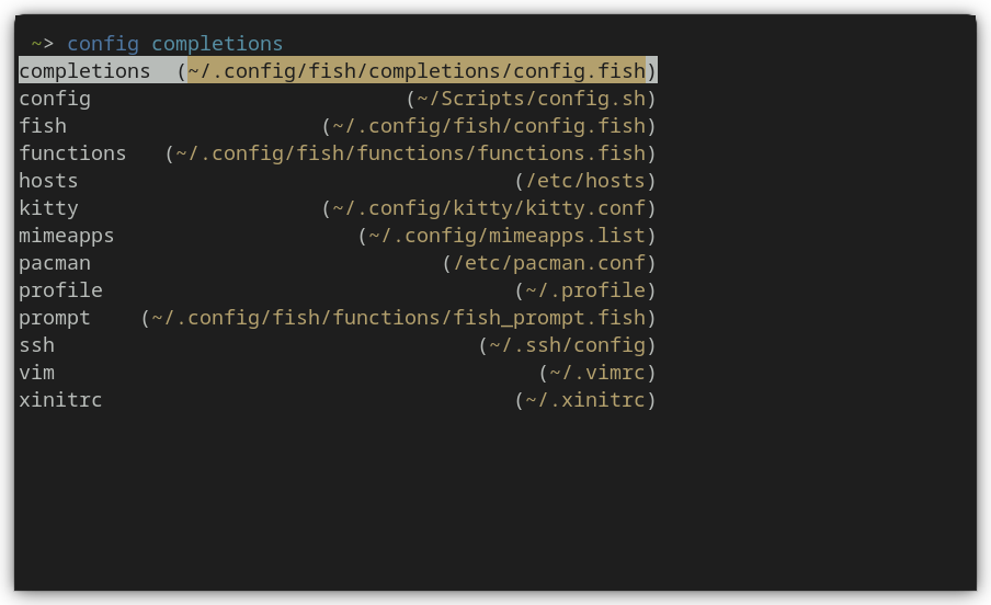 Quickly edit config files in your system · GitHub