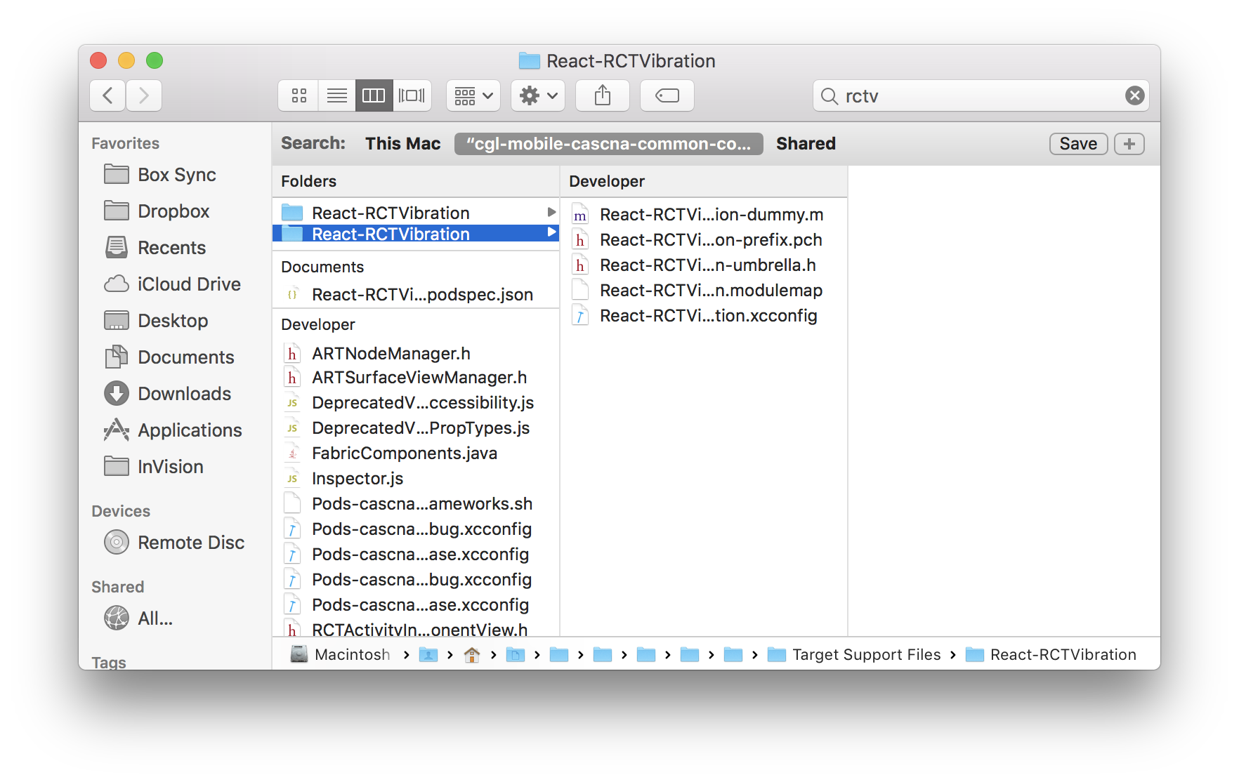 yarn install command is not downloading .plist file for frameworks ...