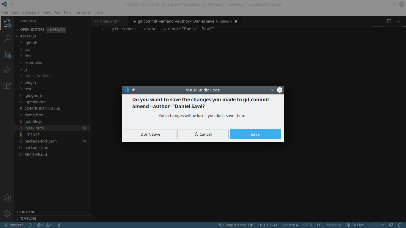 Special character issue in the save file prompt message · Issue #95652 ...