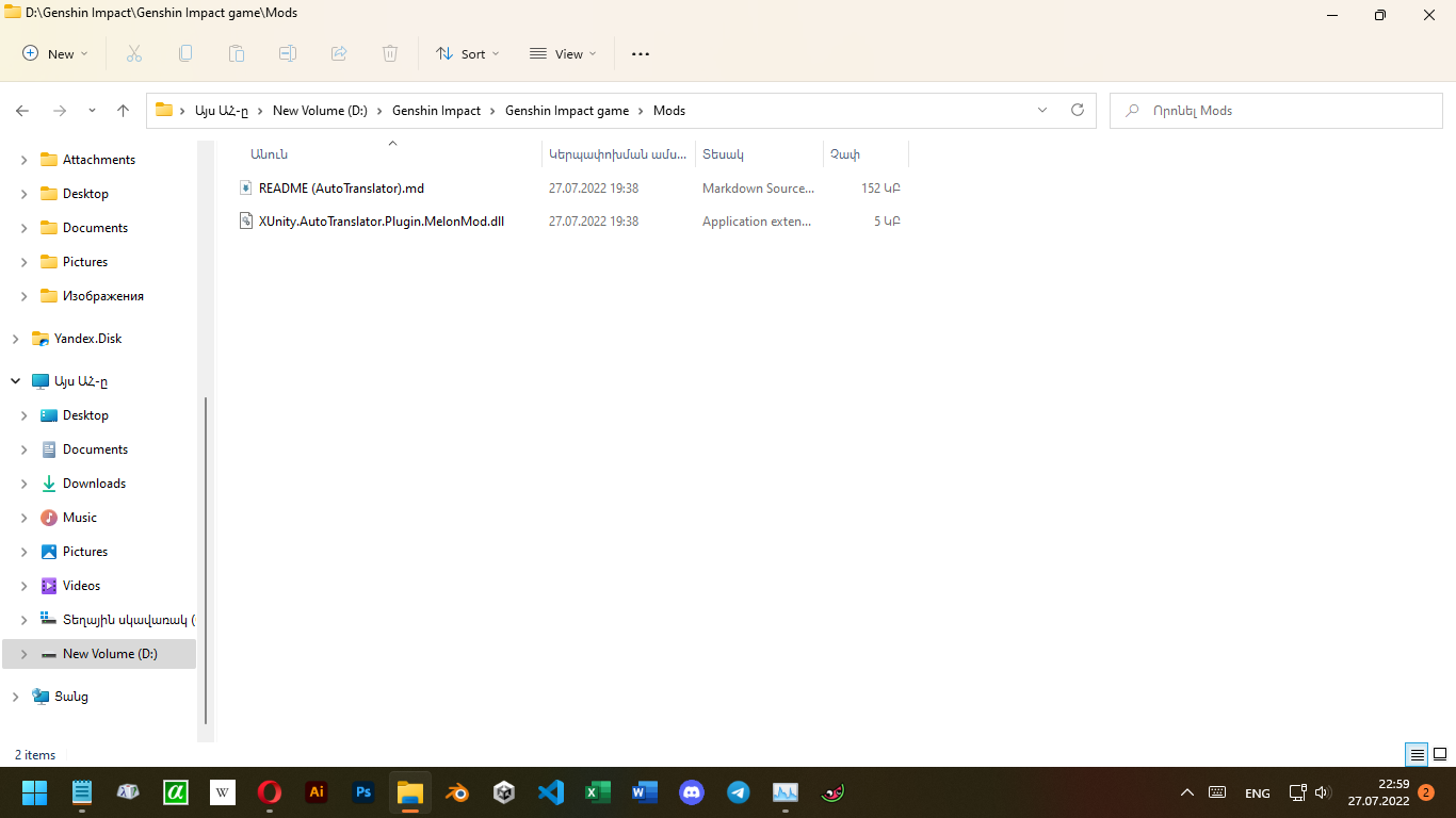MelonLoader installing problem bytemeta
