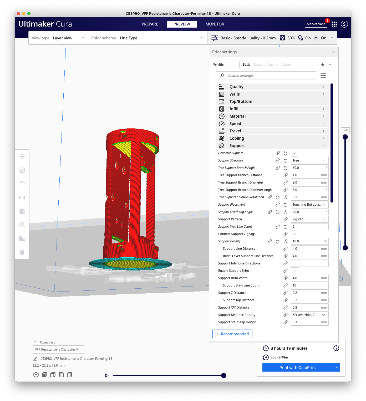 Tree Support not finding path to overhang · Issue #11319 · Ultimaker ...