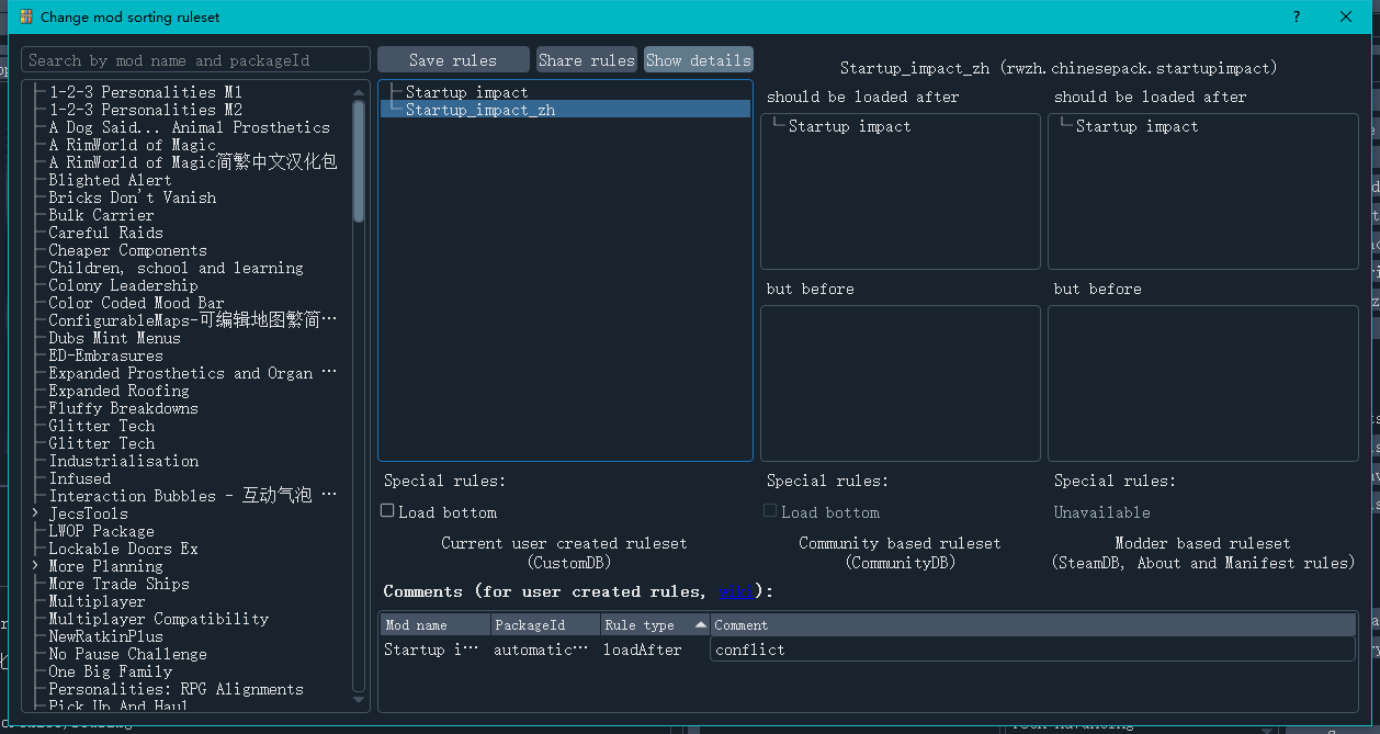Unable to override rule with the user defined one. · Issue #57 · rimpy ...