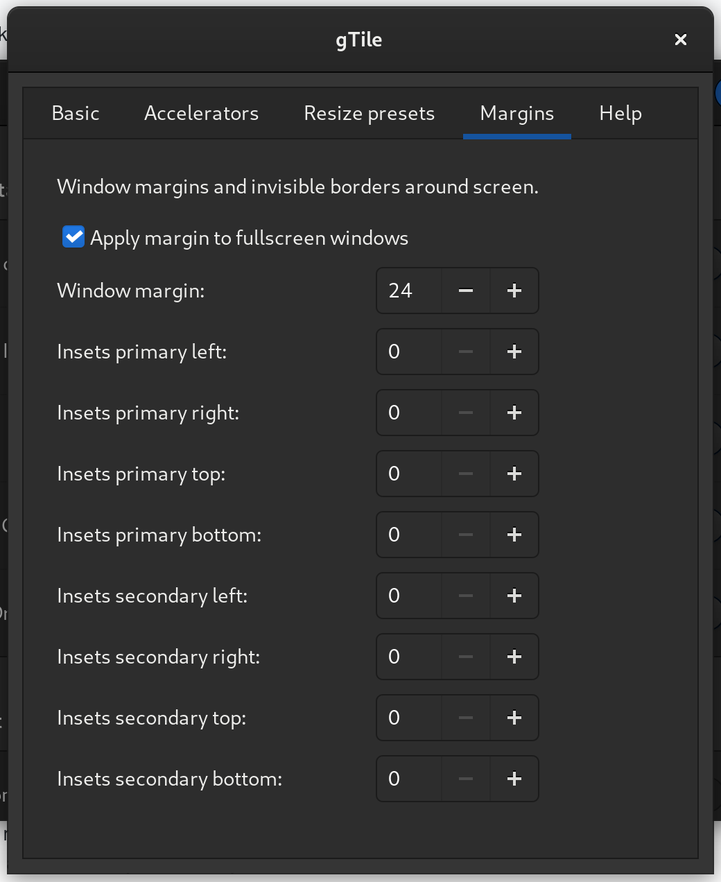 Respect margins for maximized windows · Issue #133 · gTile/gTile · GitHub
