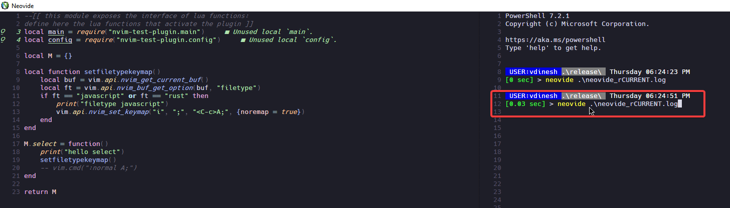 How do i launch neovide inside a terminal instead of it opening in ...