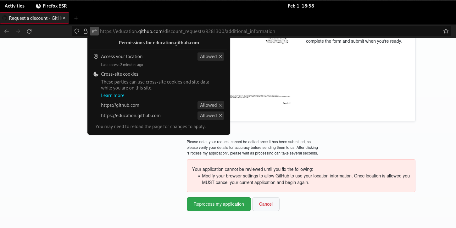 signup button no error message when i click -... Location access granted, but error message for signup persists ...