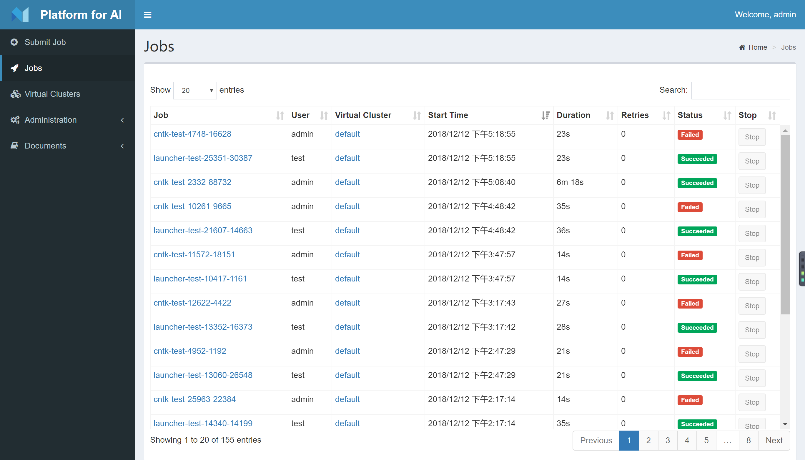 Dashboard information incomplete · Issue #1881 · microsoft/pai · GitHub