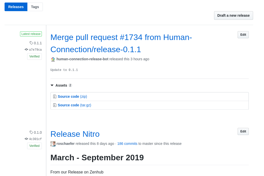 🐛 [Bug] Wrong commit is tagged and released · Issue #1748 · Human ...