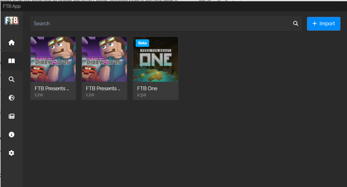 Direwolf instances missing · Issue #878 · FTBTeam/FTB-App · GitHub