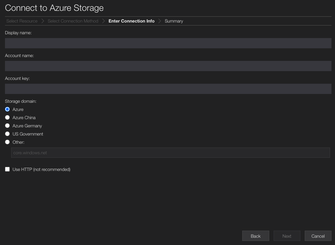 Unable to Connect to Blob Storage through MS Storage Explorer · Issue ...