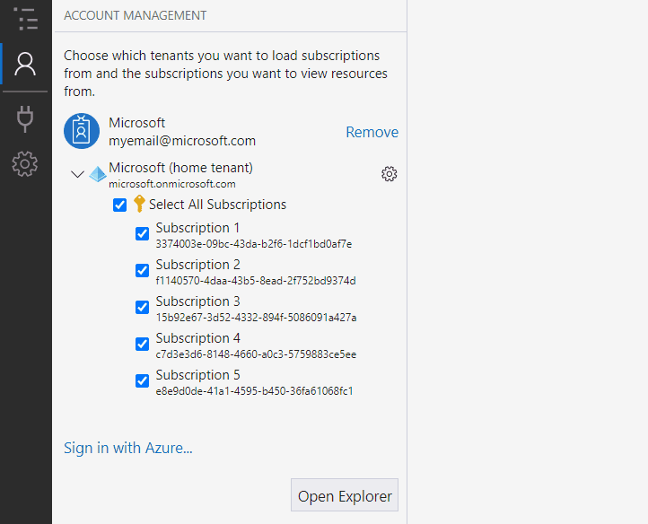 Managing storage accounts is a very clunky experience, especially with