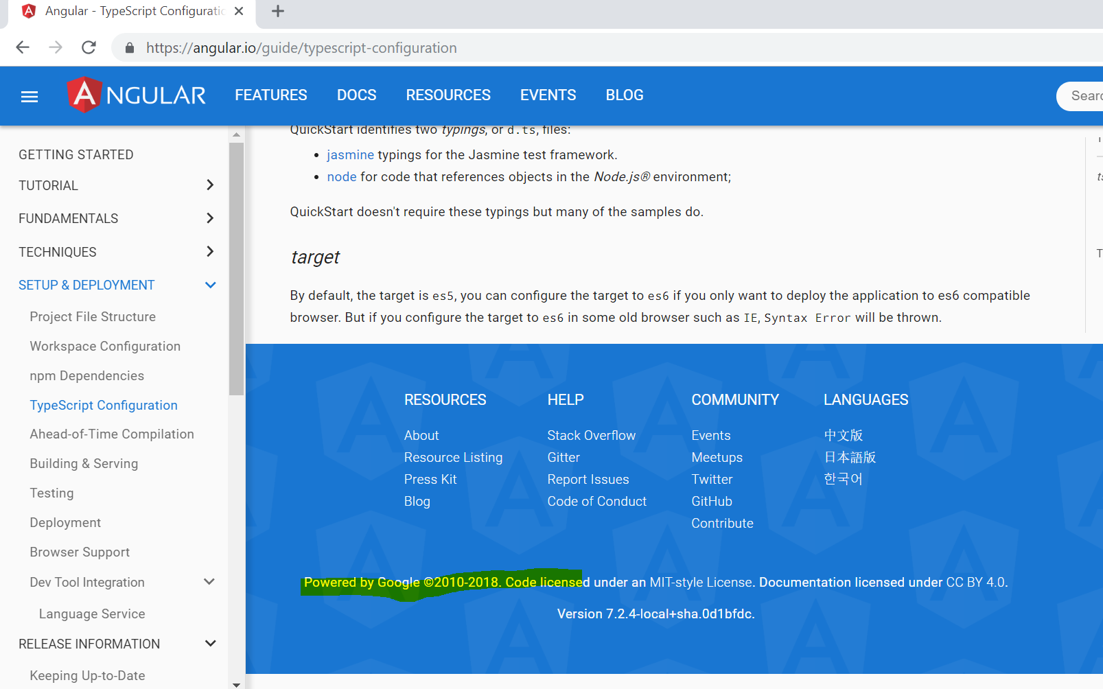 copy right details not updated · Issue #28511 · angular/angular · GitHub