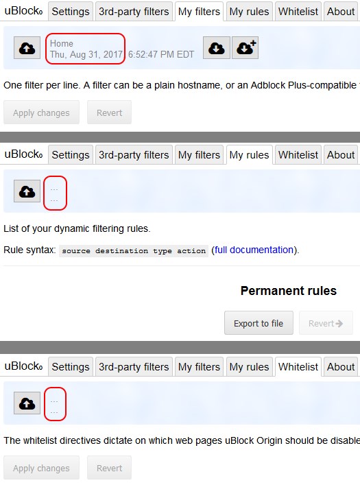 Sync issues with all versions above 11.3.8 · Issue #3022 · gorhill ...