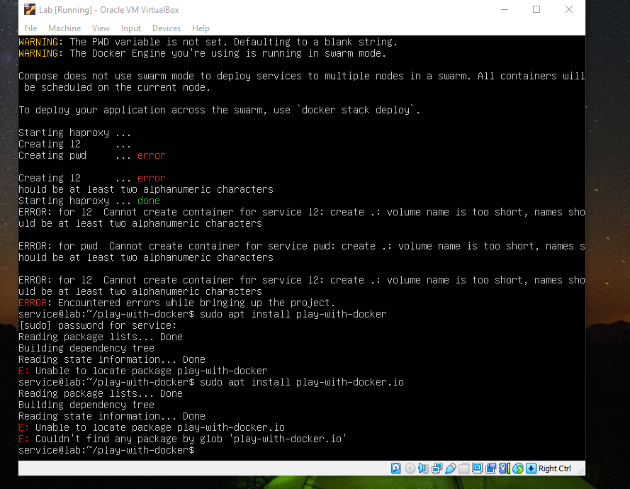 Not working on Ubuntu 20.04 Server as host · Issue #470 · play-with ...