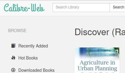 Is it possible to customise the name in top left from Calibre Web to ...
