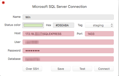 valentina studio mssql connection over ssh is failing valentina studio mssql connection over ssh is failing