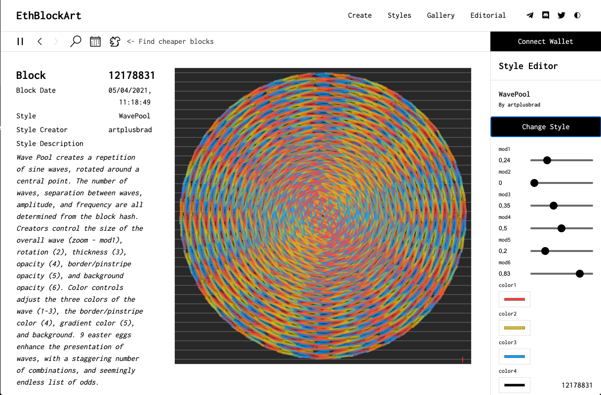 Reorganize a bit the Left section of the /create view · Issue #12 ...
