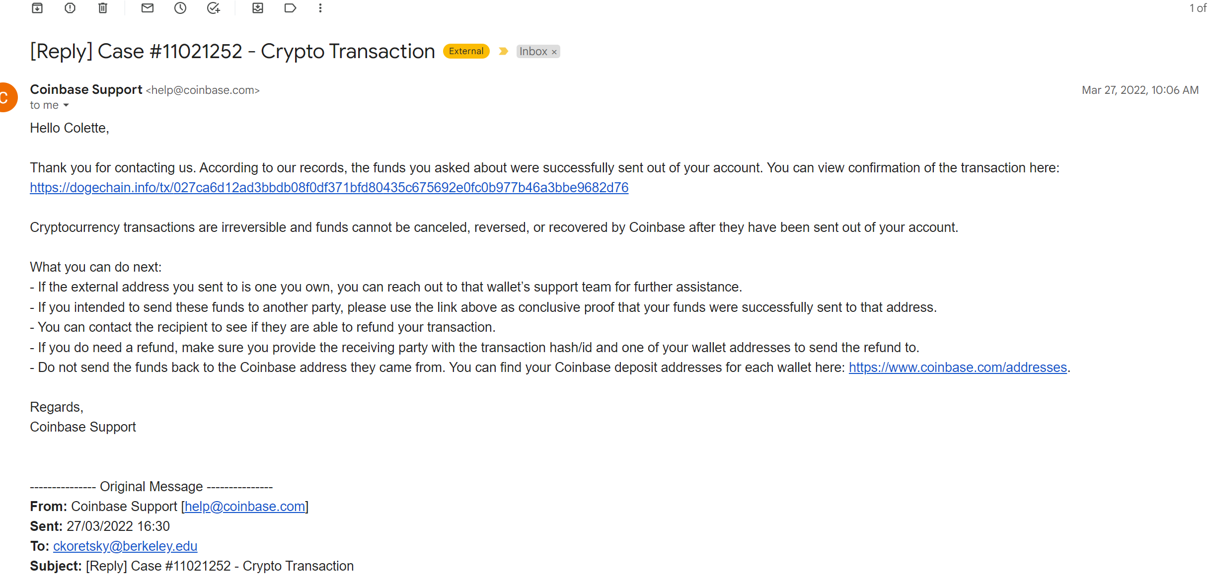 question about lost dogecoin · dogecoin dogecoin · Discussion #3061 · GitHub