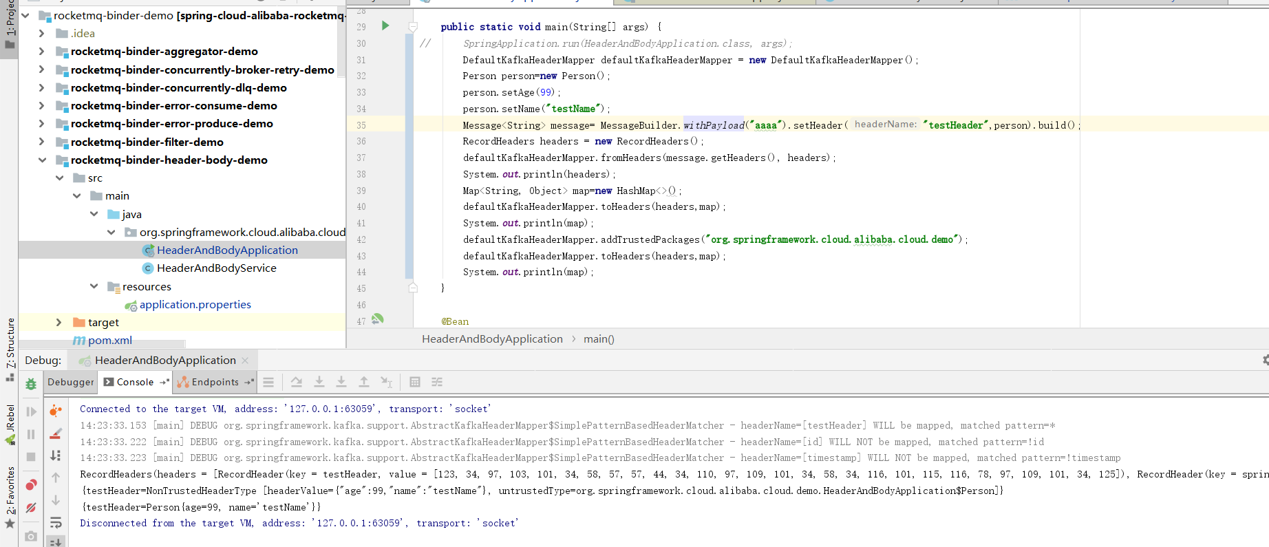 springcloudstreambinderrocketmq Header value Codec Question · Issue