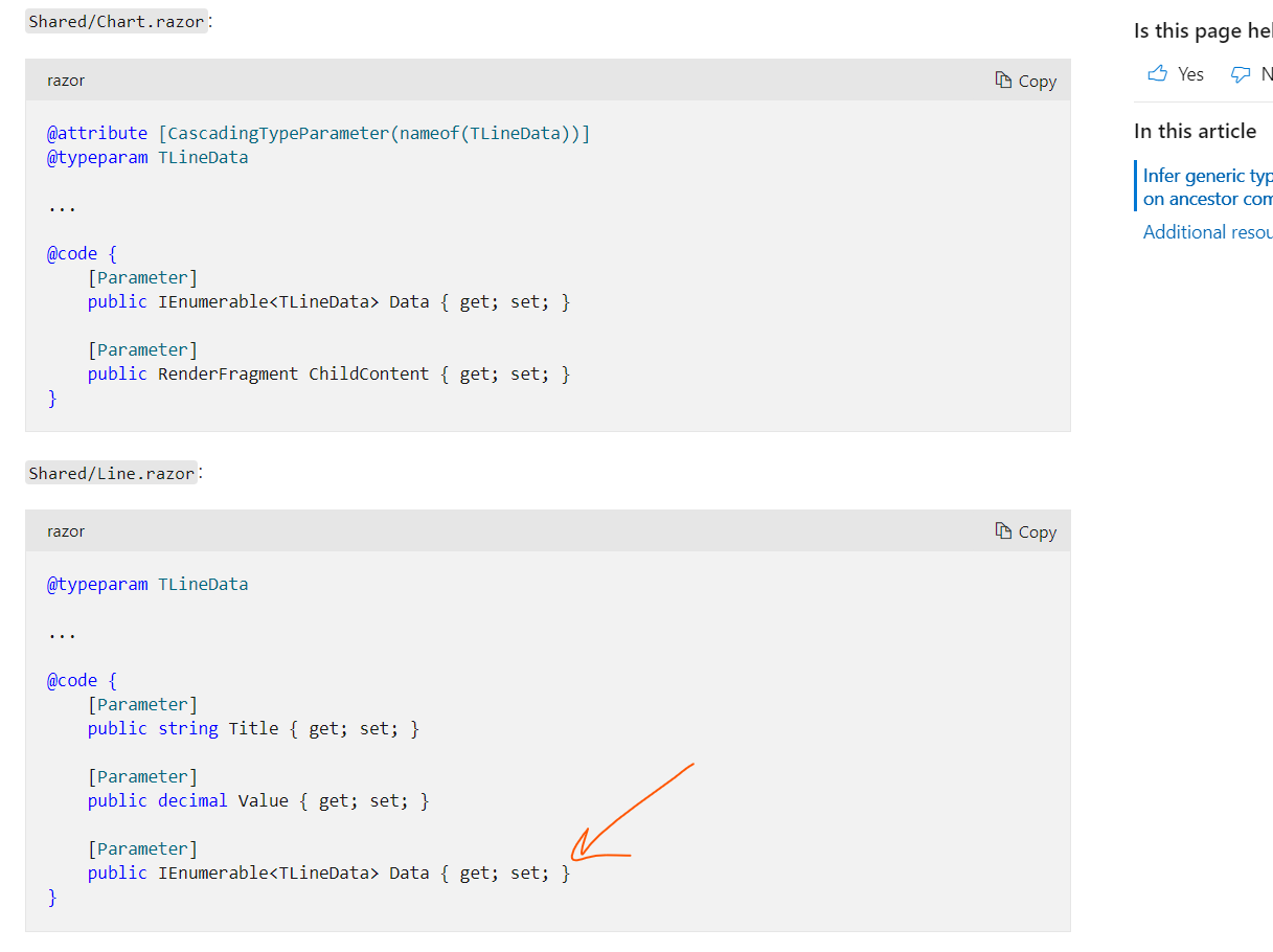 Code accidently added to component · Issue #23142 · dotnet/AspNetCore ...