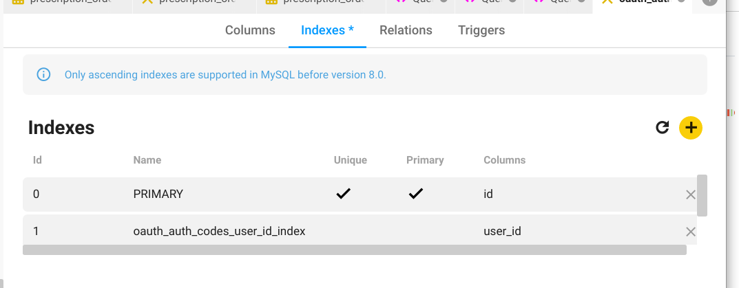 BUG: Table editor add index display error · Issue #1181 · beekeeper ...
