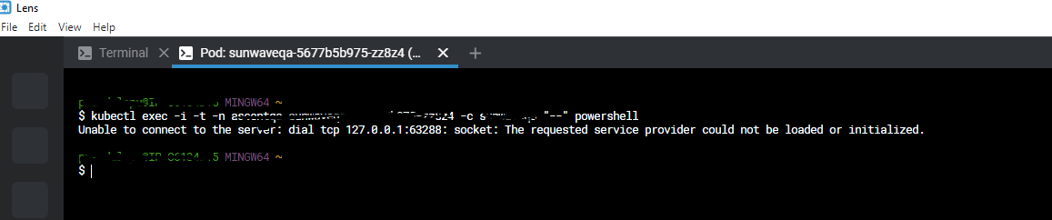 Cannot connect to Pod via Exec · Issue #2753 · lensapp/lens · GitHub