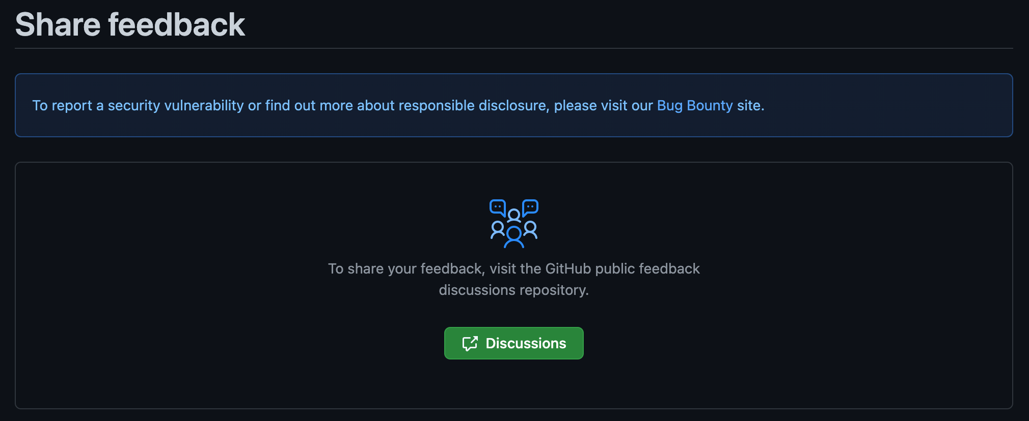 Give feedback link in pull request conversations filter is unhelpful