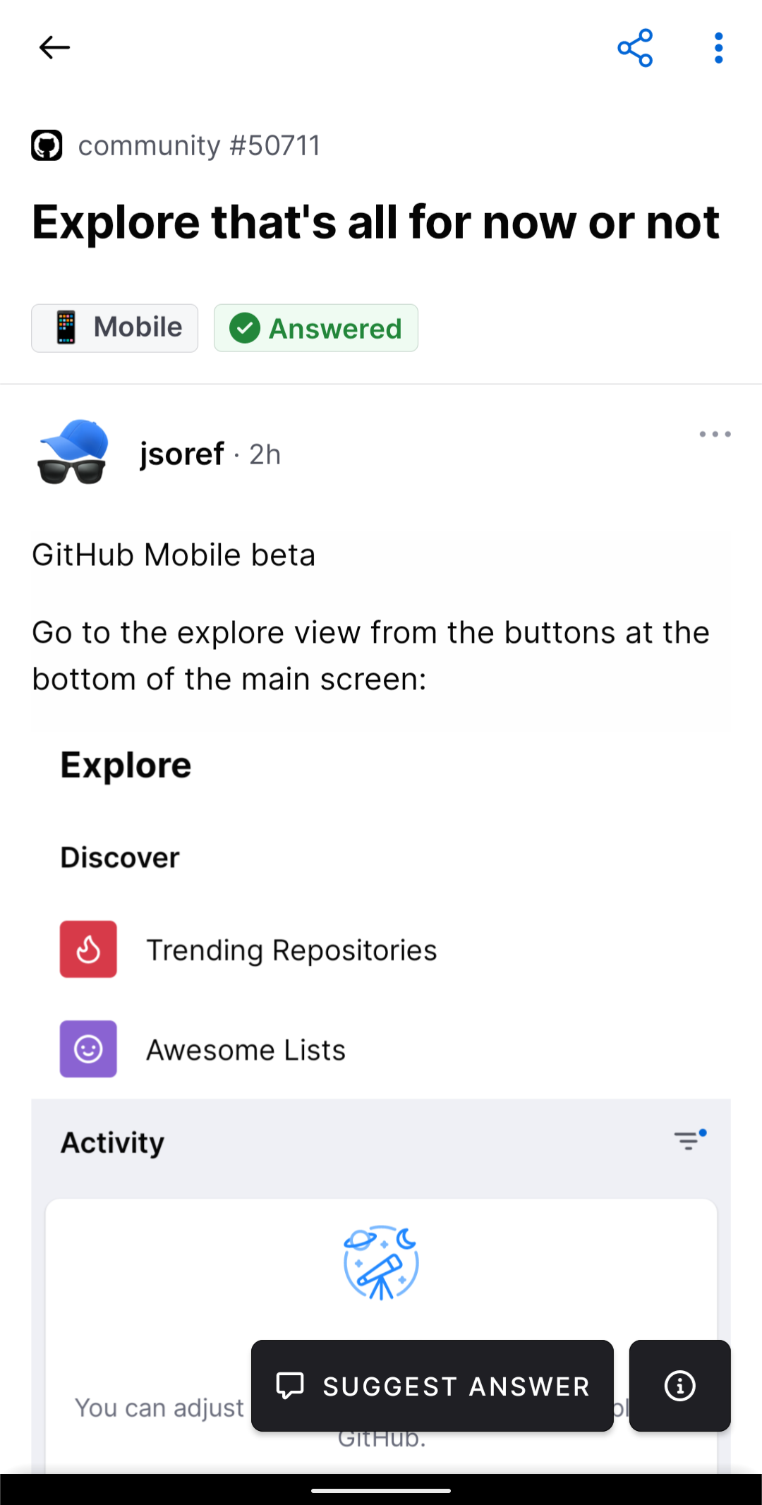 `Something went wrong` from notifications · community · Discussion ...