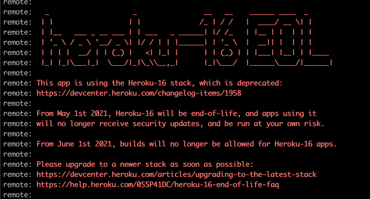 Update Heroku stack on staging and production · Issue #1114 ...