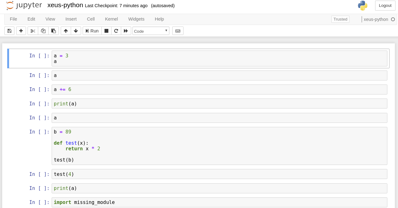 xeus-python