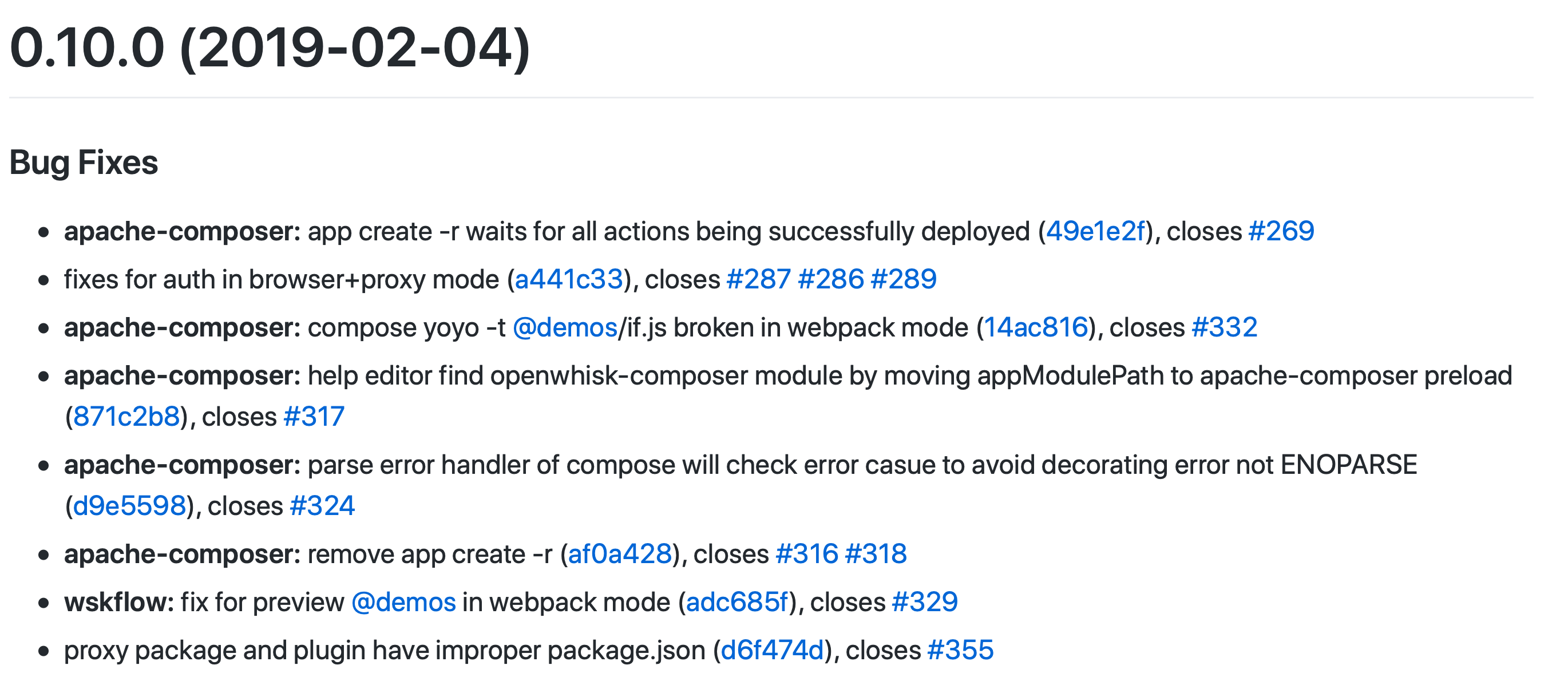 Lerna publish didn't pick up commit scope correctly when updating ...