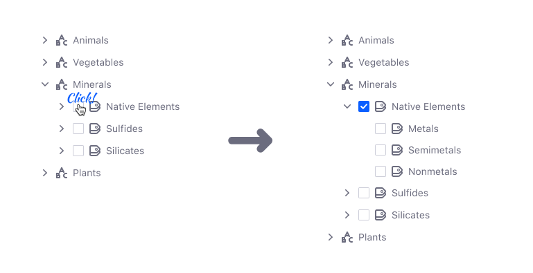 [Tree View] Expand on Check · Issue #4523 · liferay/clay · GitHub