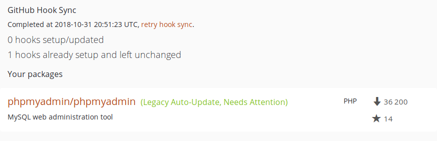 Github services deprecation · Issue #14287 · phpmyadmin/phpmyadmin · GitHub