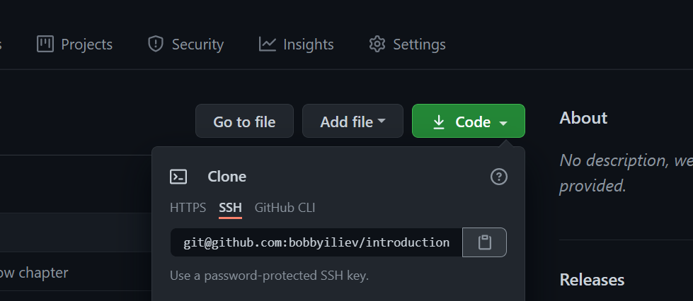 cannot see git clone command in gerrit