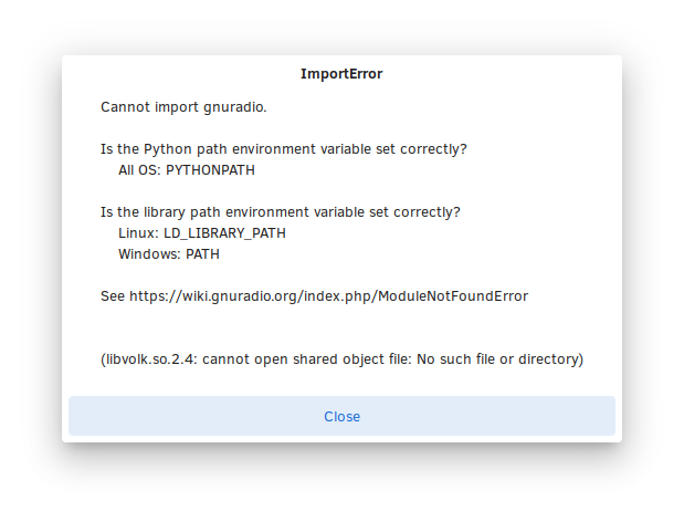 ImportError and missing libraries on Solus Linux · Issue #6011 ...