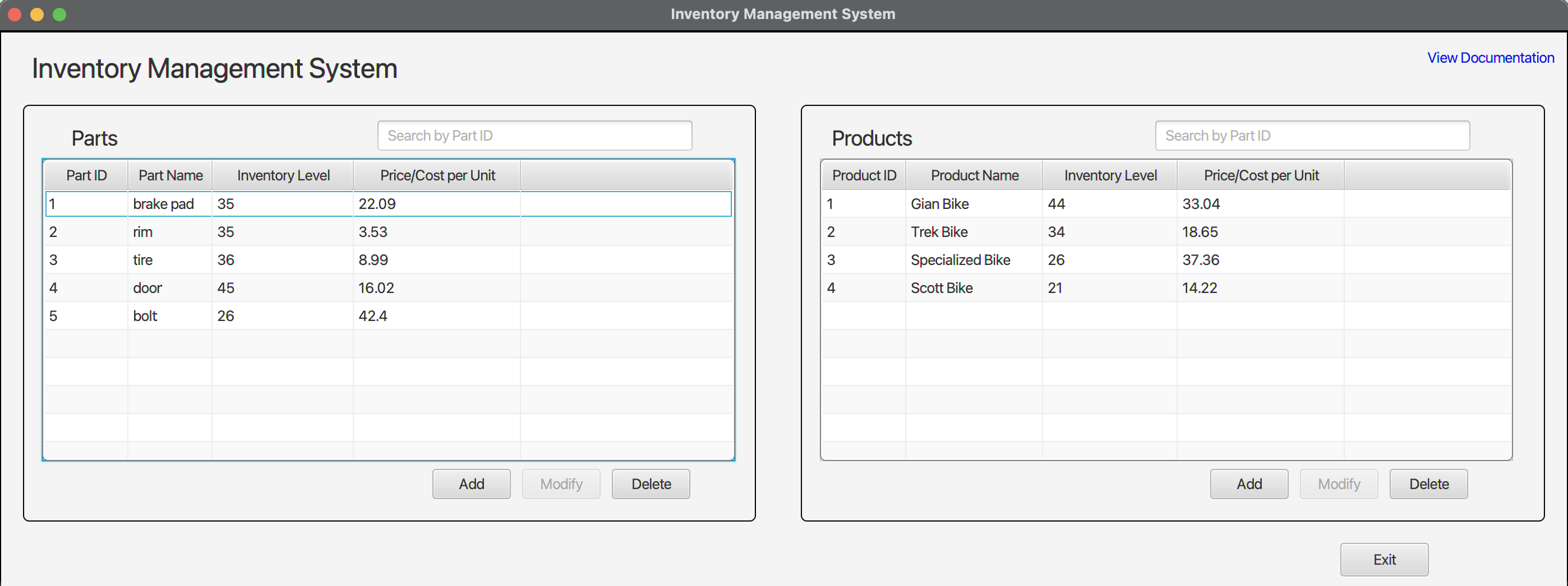 GitHub - bradxpeters/wgu-inventory: Project for Software 1 Class