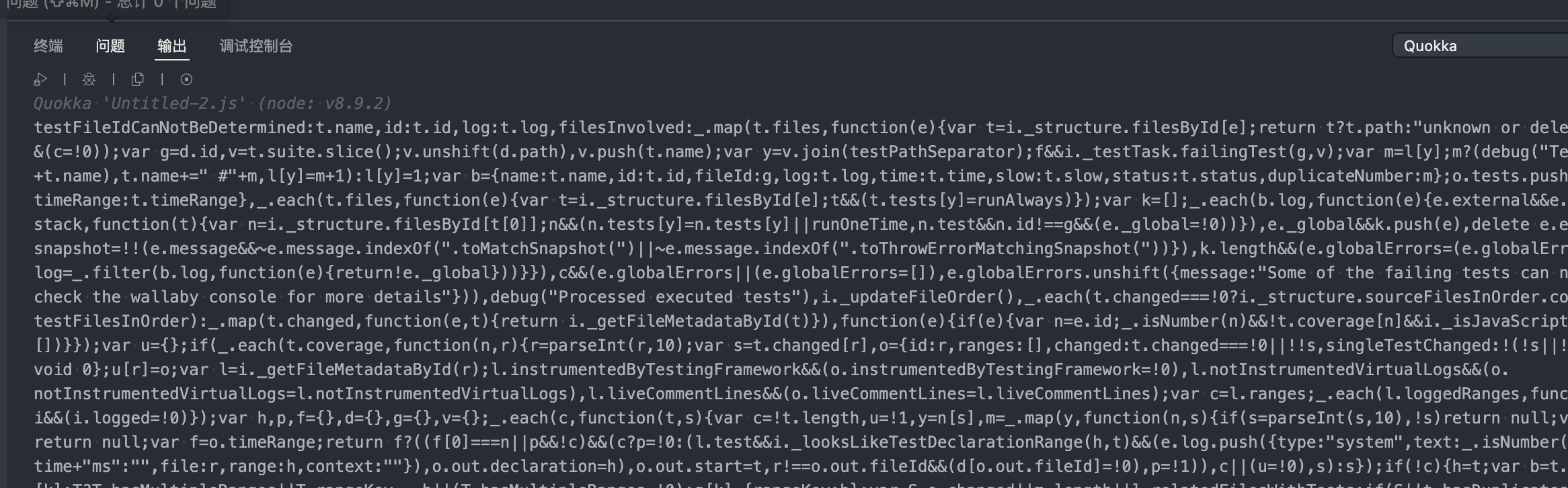 don't work · Issue #754 · wallabyjs/quokka · GitHub