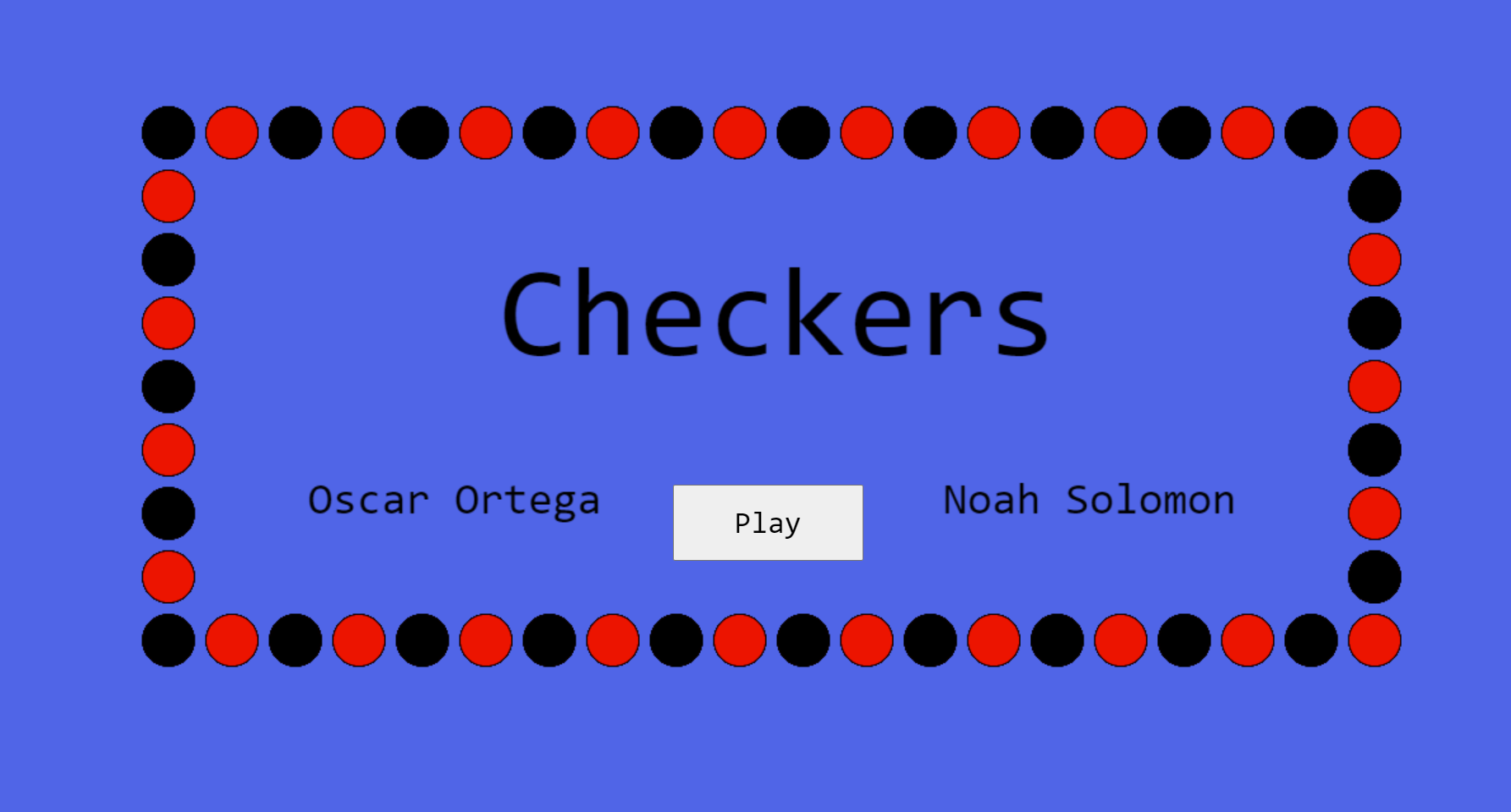 GitHub - oortega20/Checker_Game: Checker game using Javascript