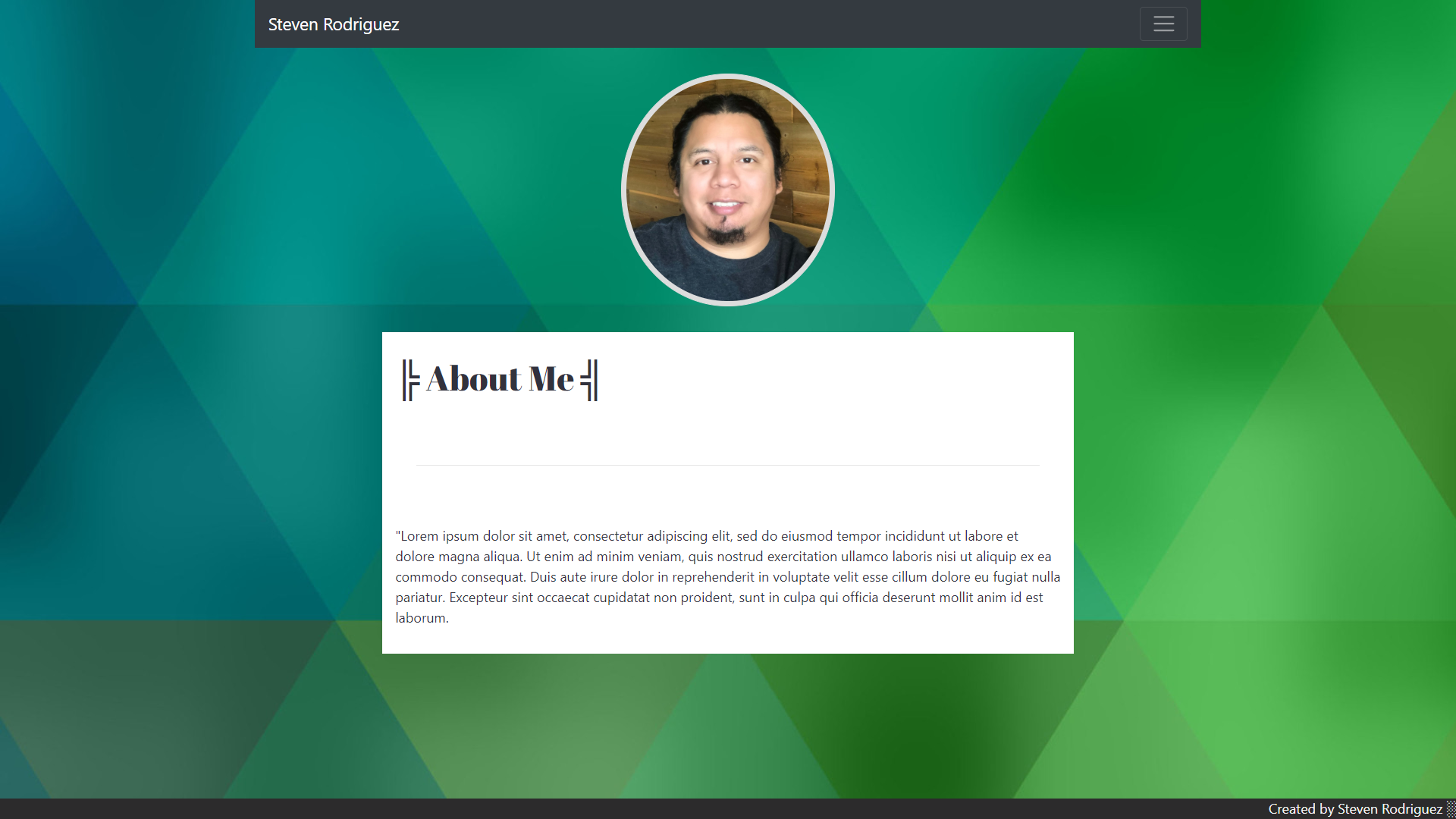 GitHub - steverodrig/HW-2-Portfolio