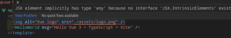 JSX.IntrinsicElement error