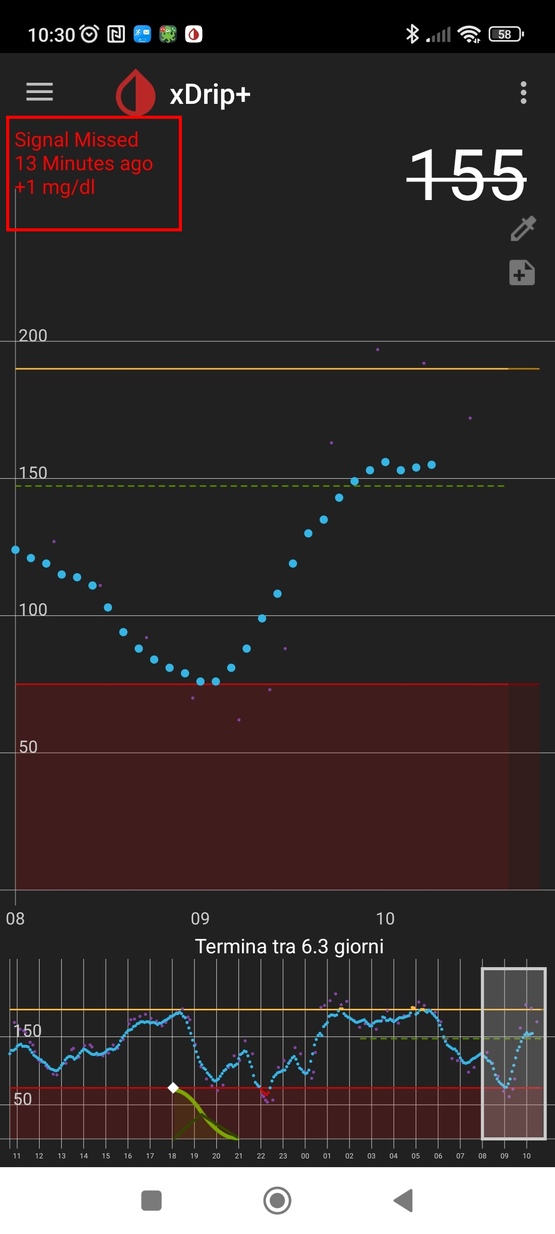 G6 signal missed very often with new phone (MIUI 13.0.3