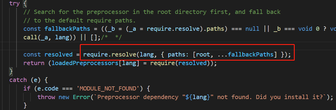 pnpm serve 提示找不到@zougt/some-loader-utils · Issue #167 · pure-admin/vue ...