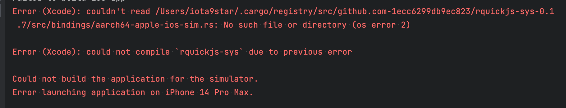Support `Android` and `iOS` platforms · Issue #108 · DelSkayn/rquickjs ...