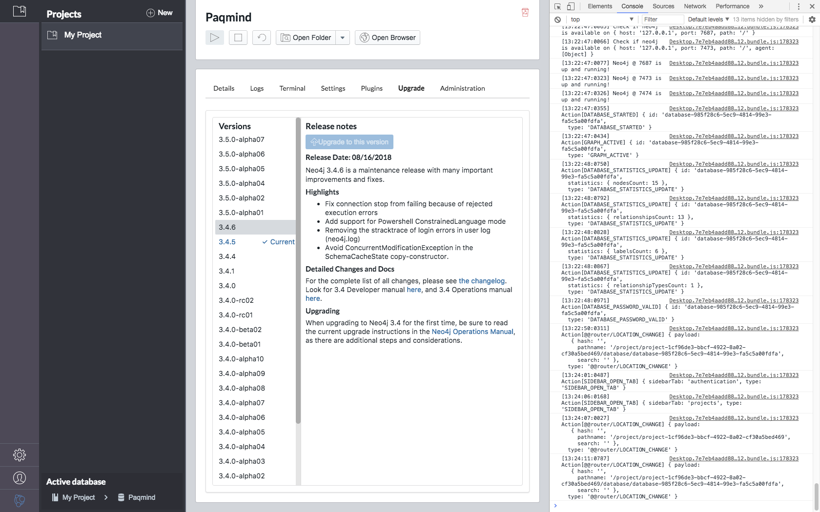 "Upgrade to this version" button is disabled · Issue #815 · neo4j/neo4j ...