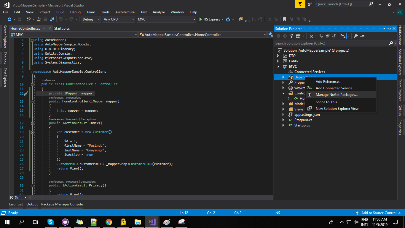 GitHub - PasinduUmayanga/AutoMapperSample: AutoMapperRepository · GitHub