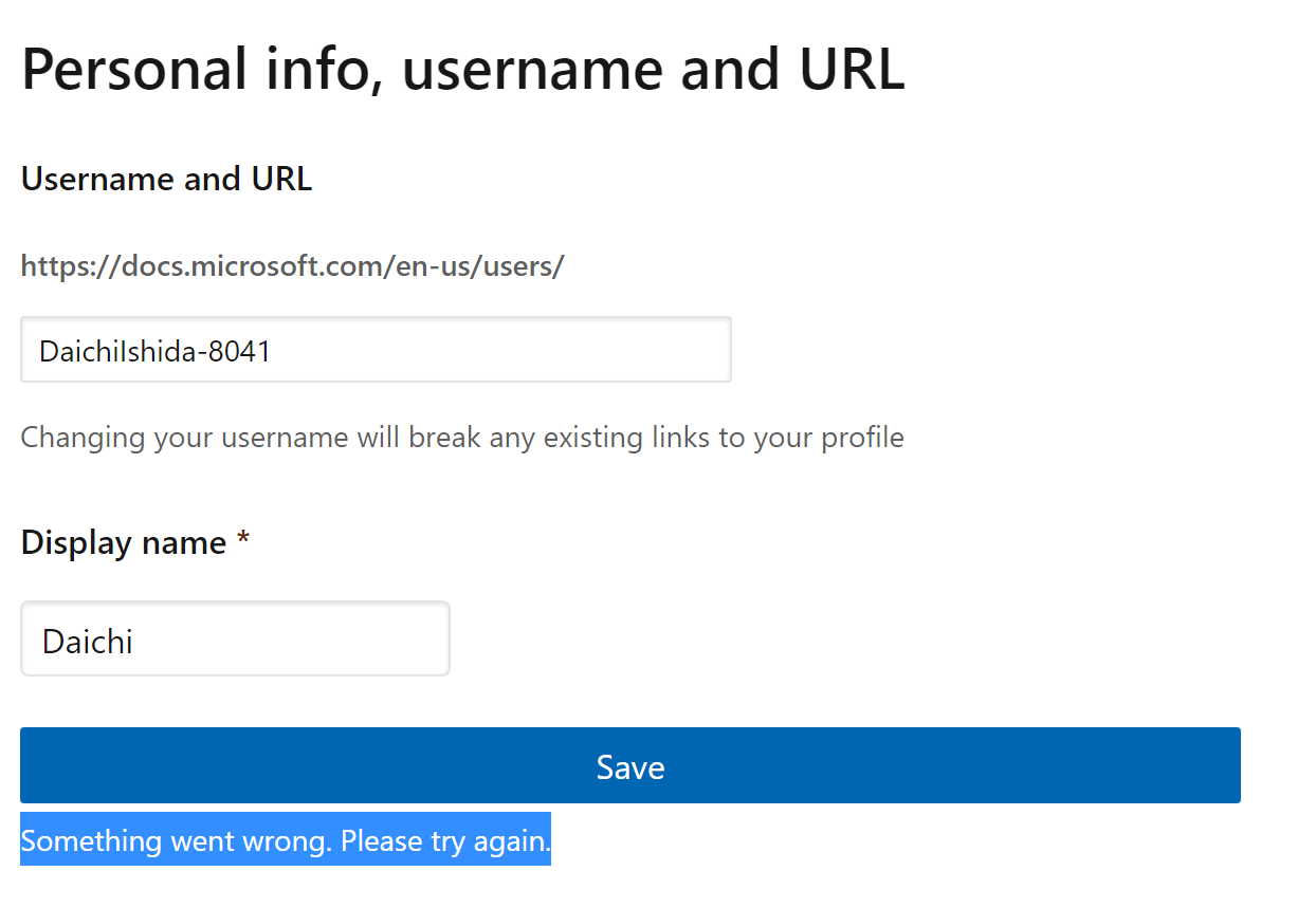 Cannot change user display name · Issue #3567 · MicrosoftDocs/feedback ...