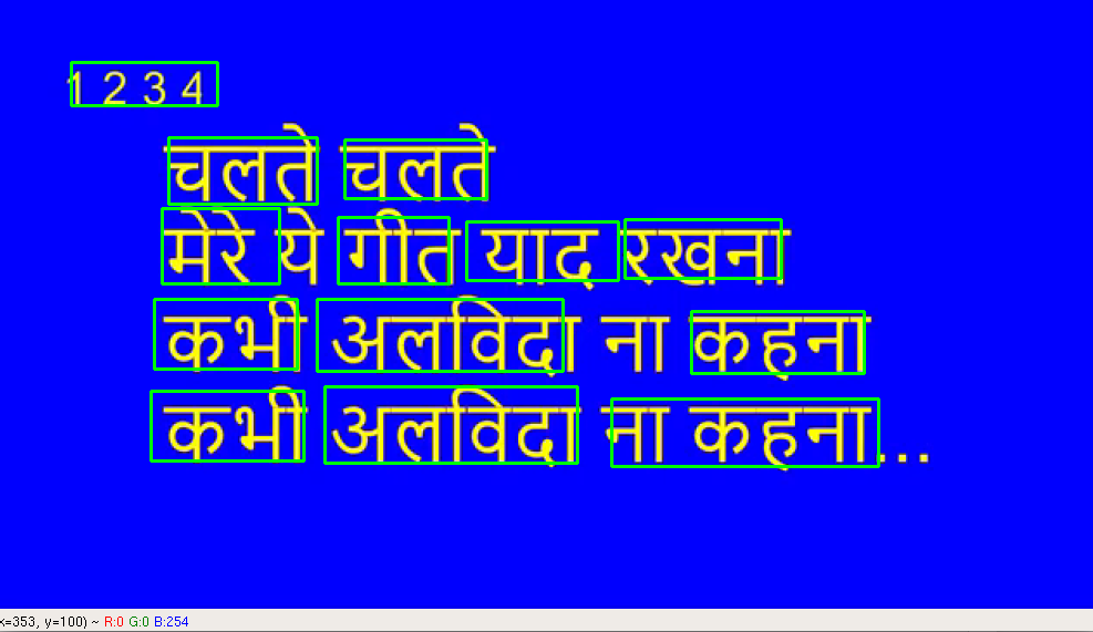 GitHub ravindra1307/Hinditextdetectionandrecognitionfromvideo