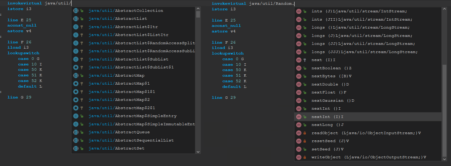 Improve suggestions menu · Issue #113 · Col-E/recaf-3x-issues · GitHub