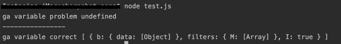 Cannot get javascript variable in by evaluate function · Issue #3986 ...