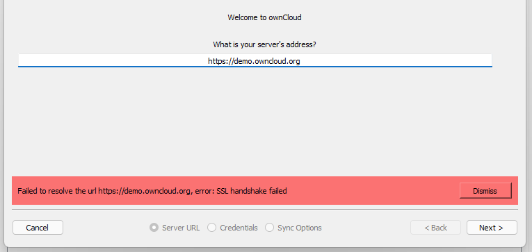 SSL Problem in Win11 (ARM Tech Preview) · Issue #9562 · owncloud/client ...