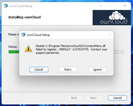 2.11 installer is lacking the msvc2019 runtime · Issue #9568 · owncloud ...